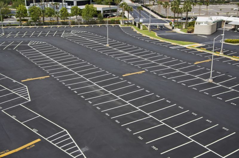 Parking Lot Seal Coating
